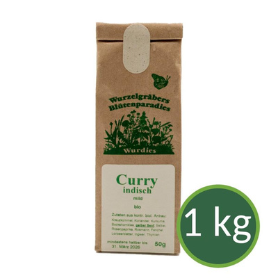 Produktfoto zu Curry indisch 1 kg