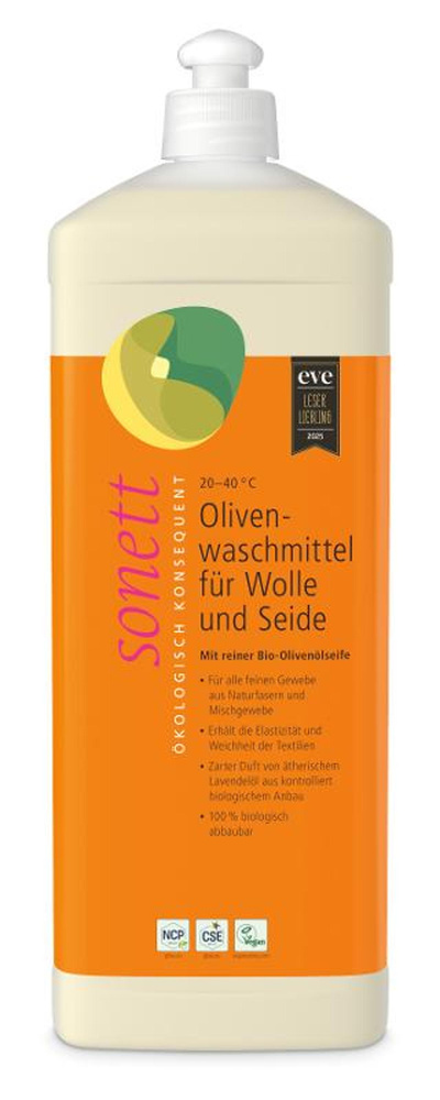 Produktfoto zu Wolle- & Seidenwaschm. Oliven