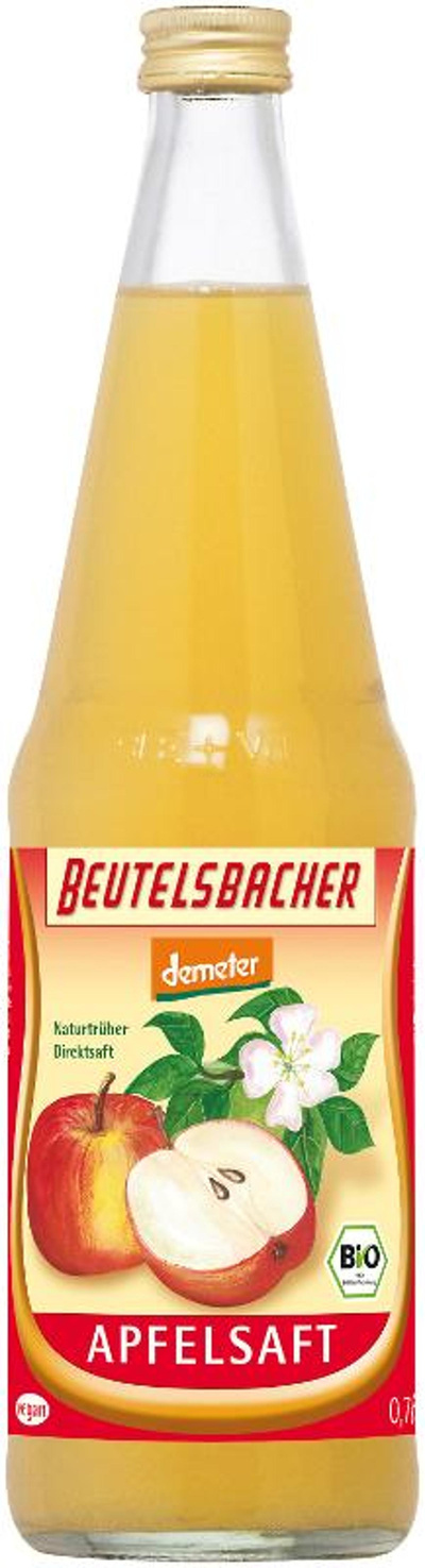 Produktfoto zu Apfelsaft naturtrüb  0,7L