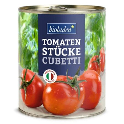 Produktfoto zu b*Cubetti Tomatenstücke 800g
