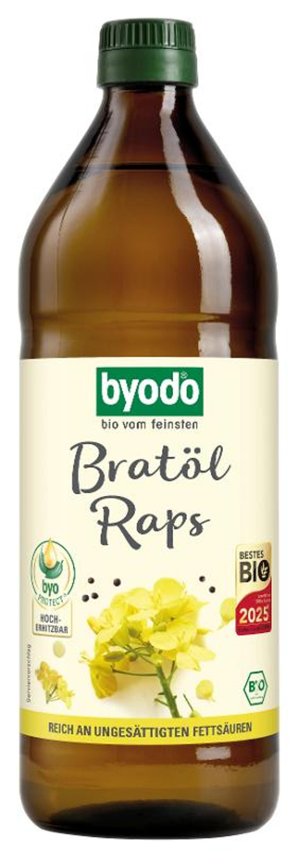 Produktfoto zu Bratöl Raps Byodo 0,75l