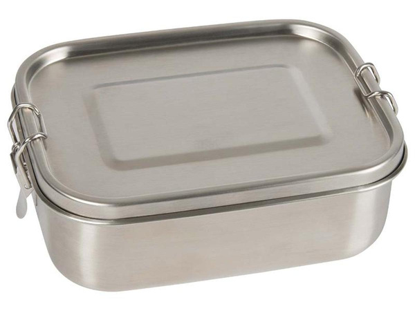 Produktfoto zu Edelstahl-Lunchbox mit Trennst
