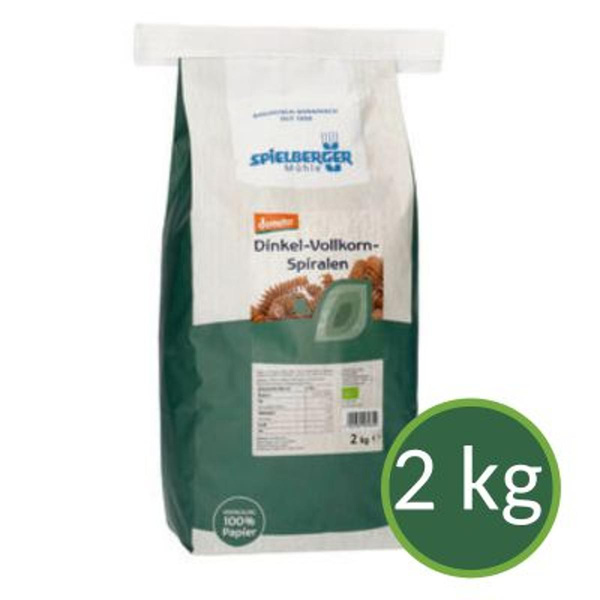 Produktfoto zu Dinkel Vollkorn Spiralen 2kg
