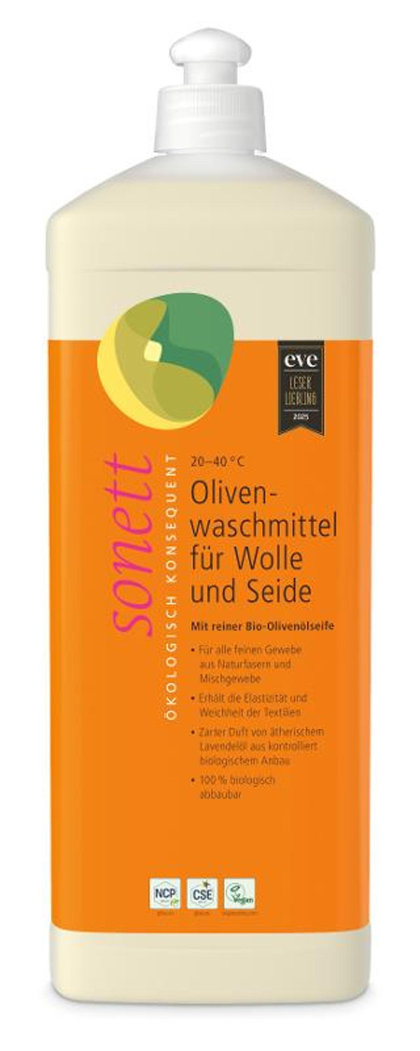 Produktfoto zu Wolle- & Seidenwaschm. Oliven