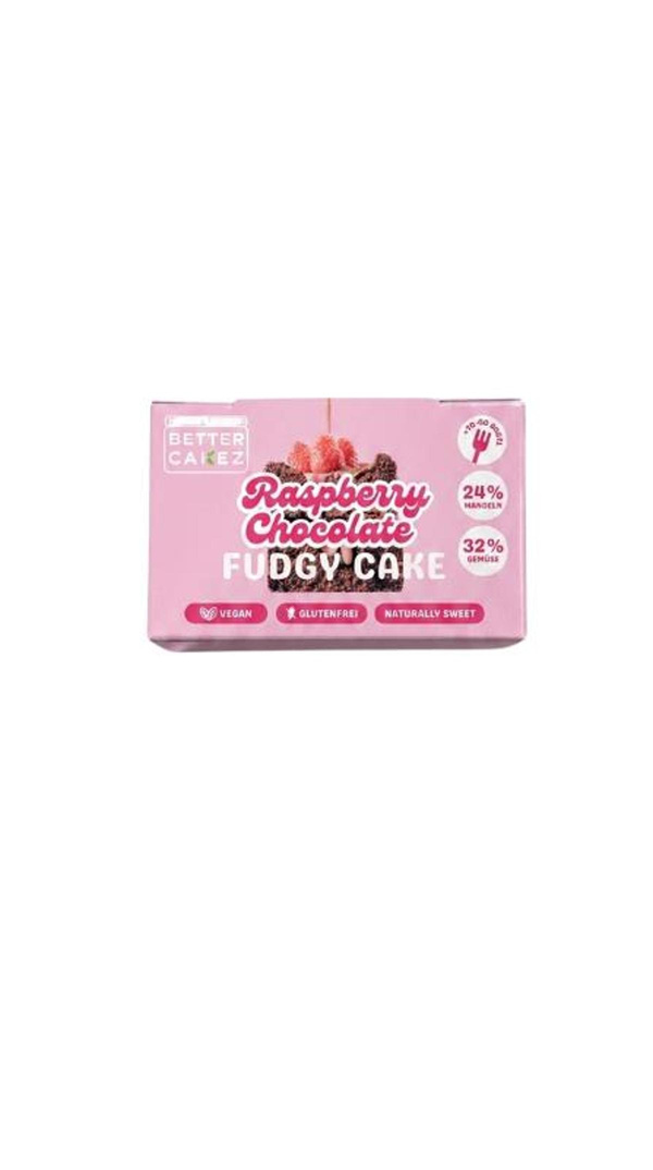 Produktfoto zu Raspberry Chocolate Fudgy Cake im Glas