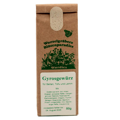 Produktfoto zu Gyrosgewürz, geschrotet 50g