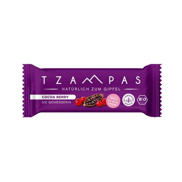 Produktfoto zu TZAMPAS Cocoa Berry Riegel 40g