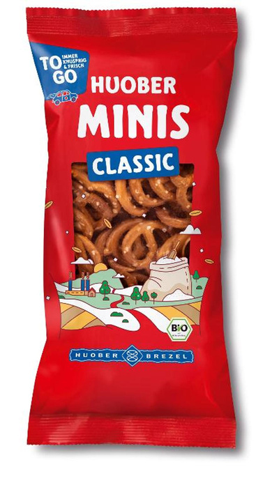 Produktfoto zu Minis Classic Huober Brezel 75g