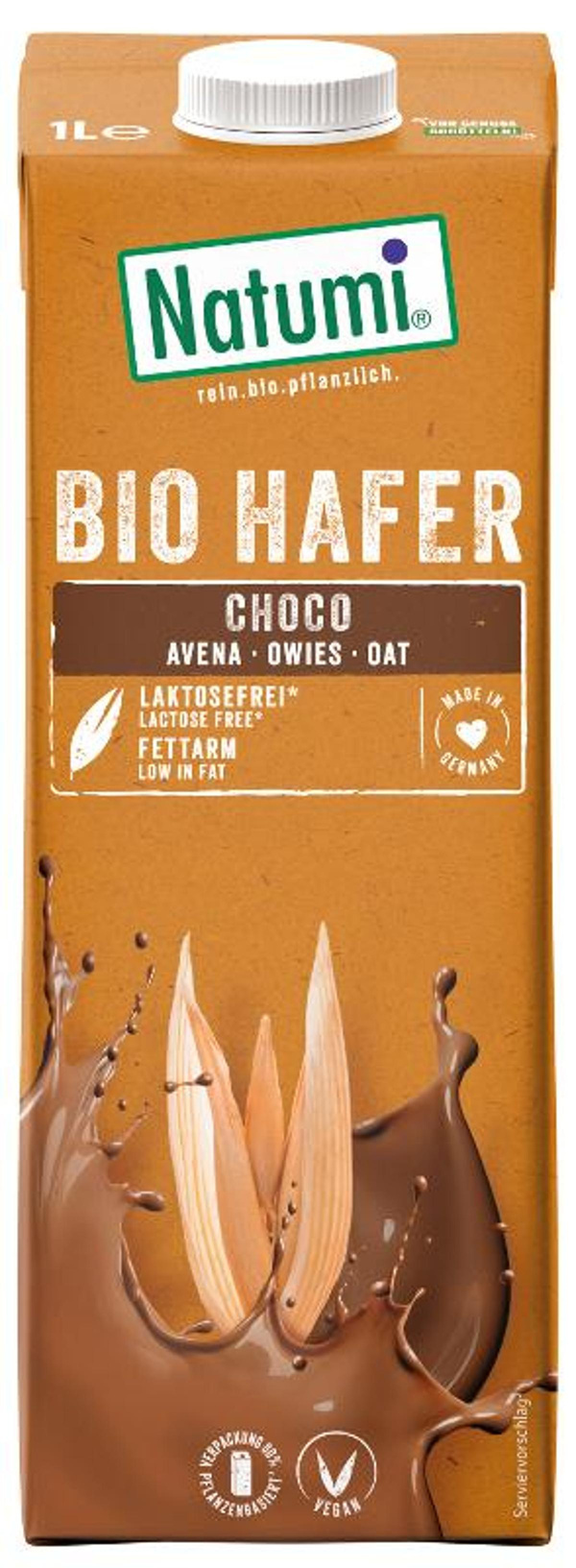 Produktfoto zu Haferdrink Choco 1l Natumi