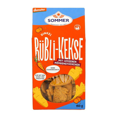 Produktfoto zu Dinkel Rübli-Kekse