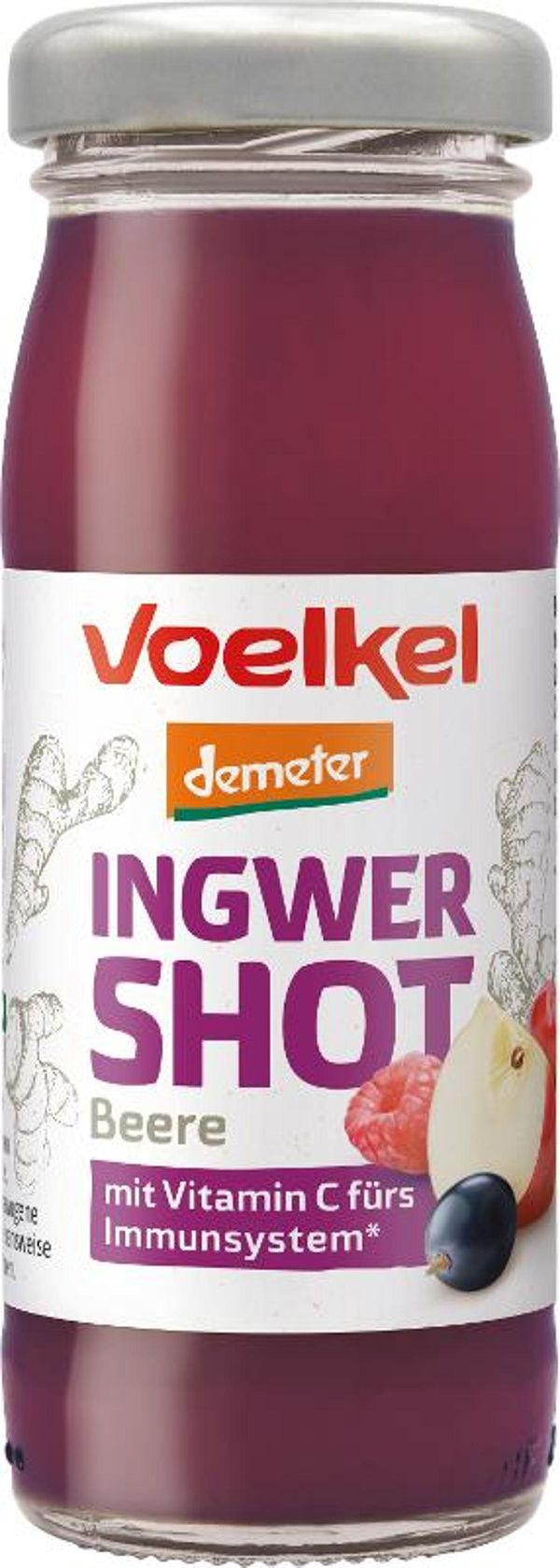 Produktfoto zu Shot Ingwer & Beeren 95ml