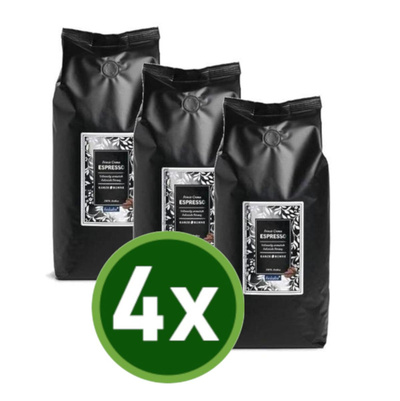 Produktfoto zu Espresso ganze Bohne 4x1kg