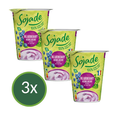 Produktfoto zu Sojade Heidelbeer 3x400g