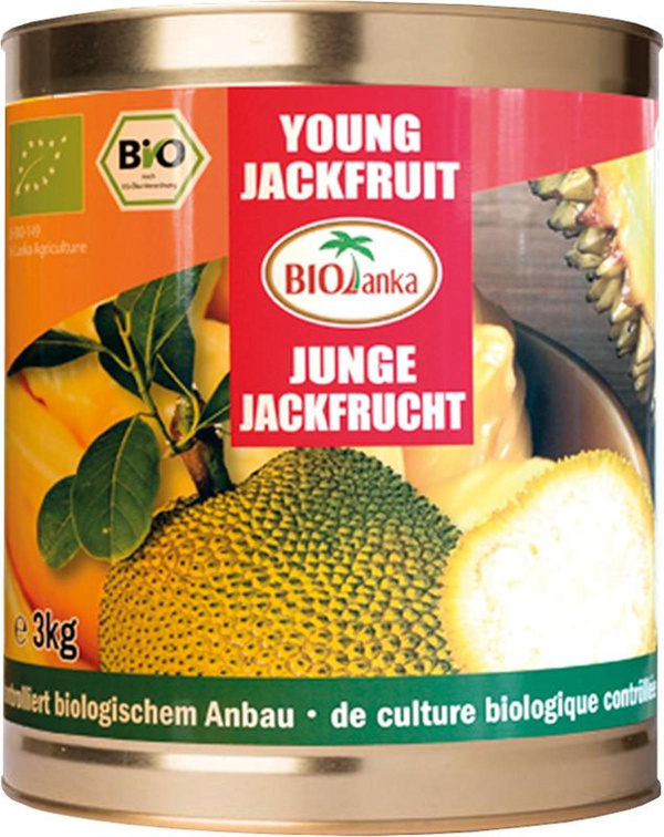 Produktfoto zu Jackfrucht in Salzlake 3kg Gebinde