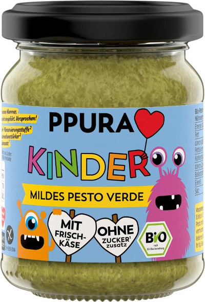 Produktfoto zu Kinder Mildes Pesto Verde120g