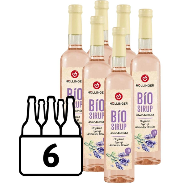 Produktfoto zu BIO LAVENDEL SIRUP 0,5l