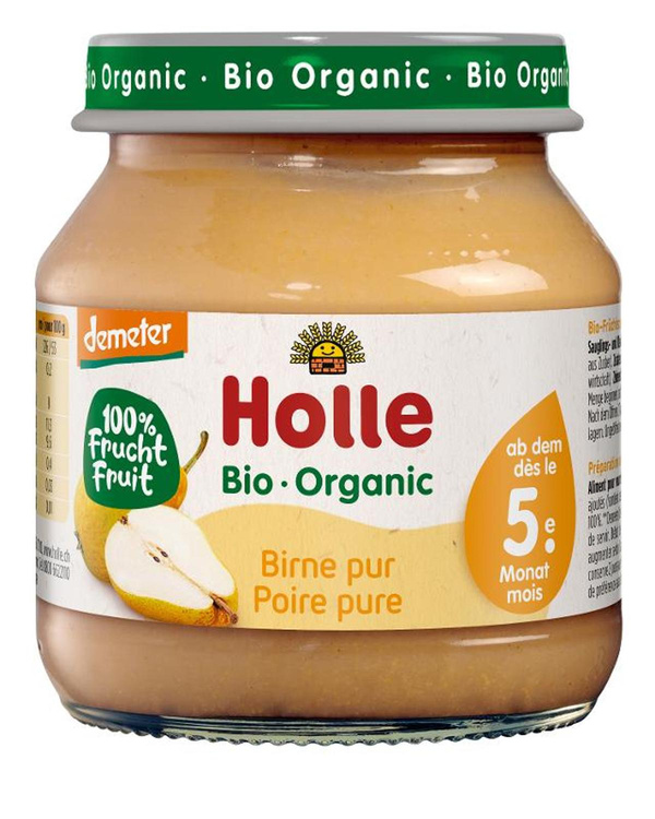 Produktfoto zu Glas Birne pur (ab dem 5.Monat) 125g
