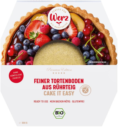 Produktfoto zu Tortenboden aus Rührteig glutenfrei