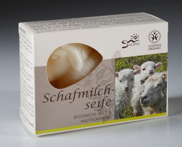 Produktfoto zu Schafmilchseife,weißes Schaf