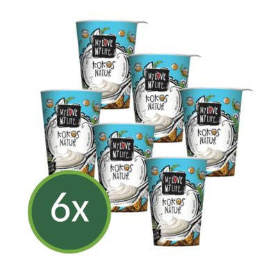 Produktfoto zu Kokosjoghurt 6x400g