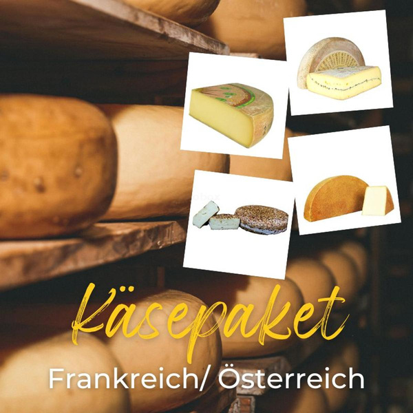 Produktfoto zu Käseset KW 13 Frankreich_Österreich