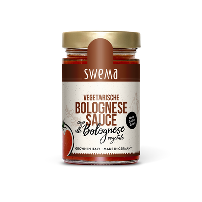 Produktfoto zu Vegetarische Bolognese Sauce Swema 300g