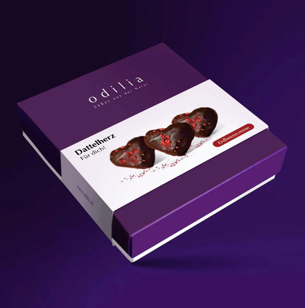 Produktfoto zu Dattelherz Erdbeere Kakao 120g