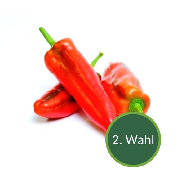 Produktfoto zu Spitzpaprika 2.Wahl