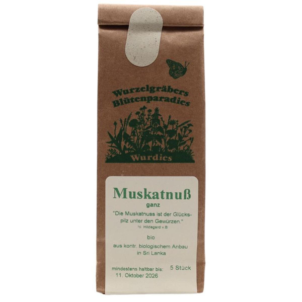 Produktfoto zu Muskatnuss, ganz, 5 Stück