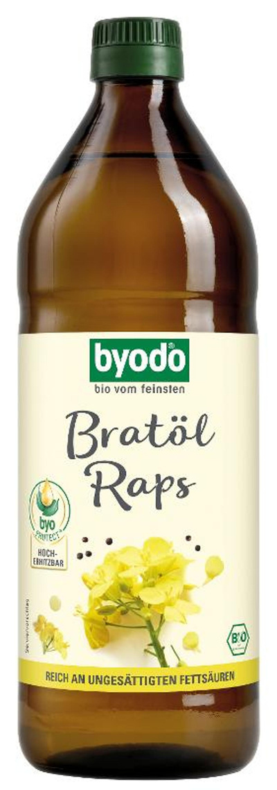 Produktfoto zu Bratöl Raps Byodo 0,75l