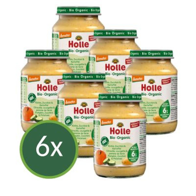 Produktfoto zu Glas Kartoffel Kürbis Zucchini 6x190gr