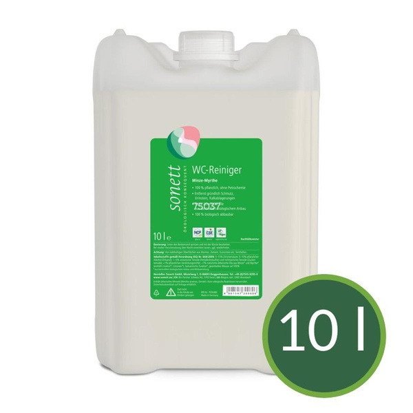 Produktfoto zu WC-REINIGER Minze-Myrthe 10l