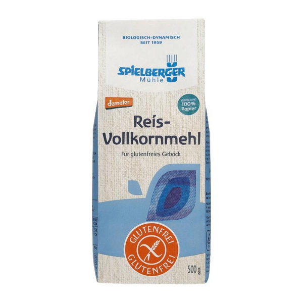 Produktfoto zu Reismehl Vollkorn 4x500g