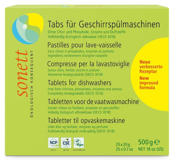 Produktfoto zu Geschirrspültabs Sonett