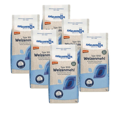 Produktfoto zu Weizenmehl 1050, 6x1kg