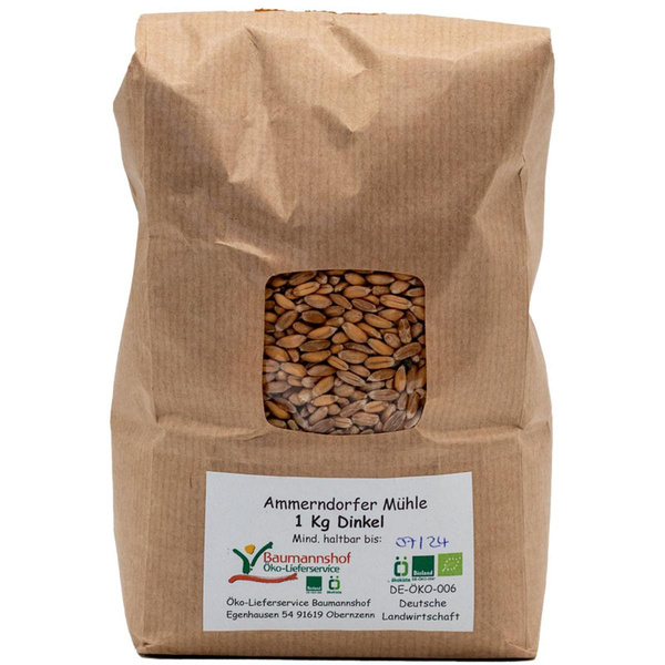 Produktfoto zu Dinkel (Korn) 1 kg