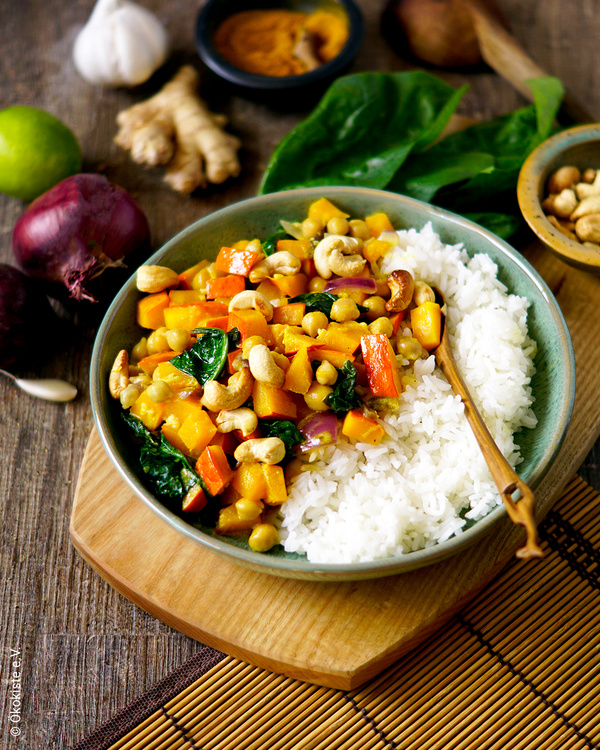 Kürbis Curry