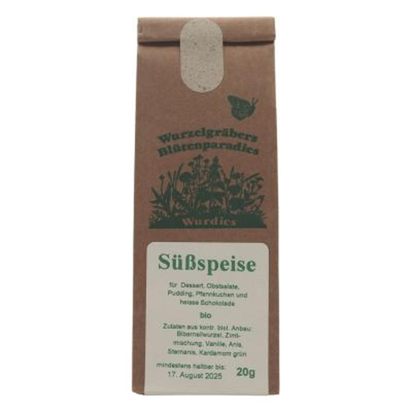 Produktfoto zu Süßspeise gemahlen 30g