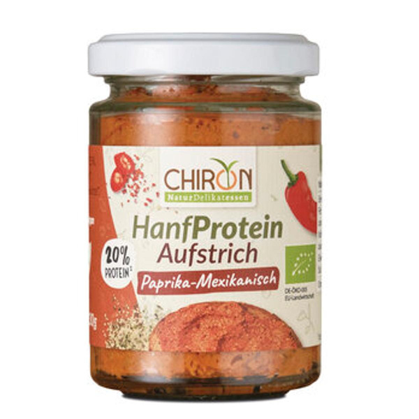 Produktfoto zu HanfProtein Aufstrich Paprika-Mexikanisch 130g