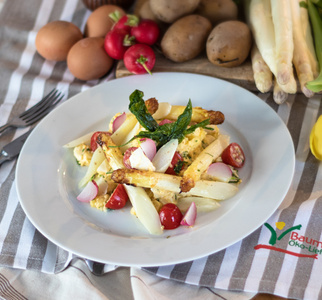 Spargel, Ei und Kartoffel