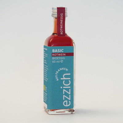 Produktfoto zu Rotweinessig Probiergröße 60ml