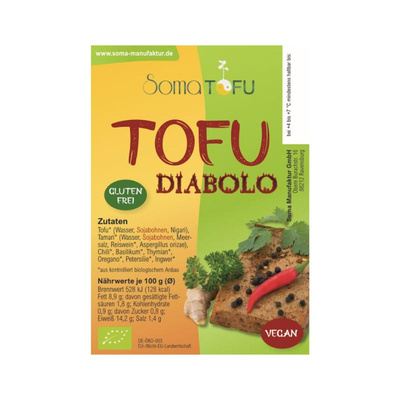 Produktfoto zu Tofu mariniert, Diabolo,ca240g