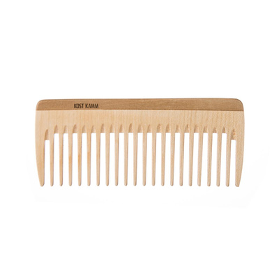 Produktfoto zu Strähnenkamm breit Holz