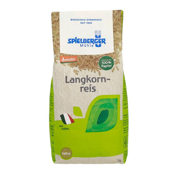 Produktfoto zu Reis Langkorn 6x1kg Natur