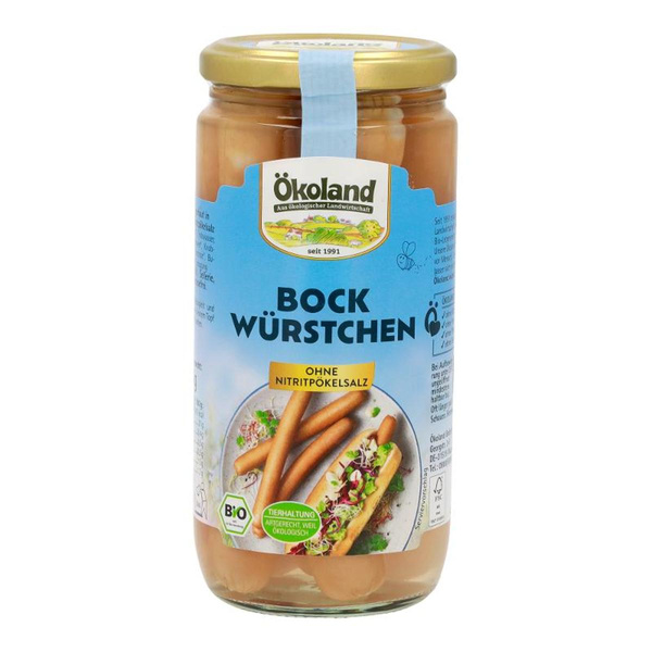 Produktfoto zu Bockwürstchen in Eigenhaut