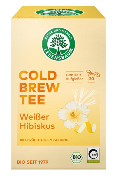 Produktfoto zu Cold Brew Weißer Hibiskus