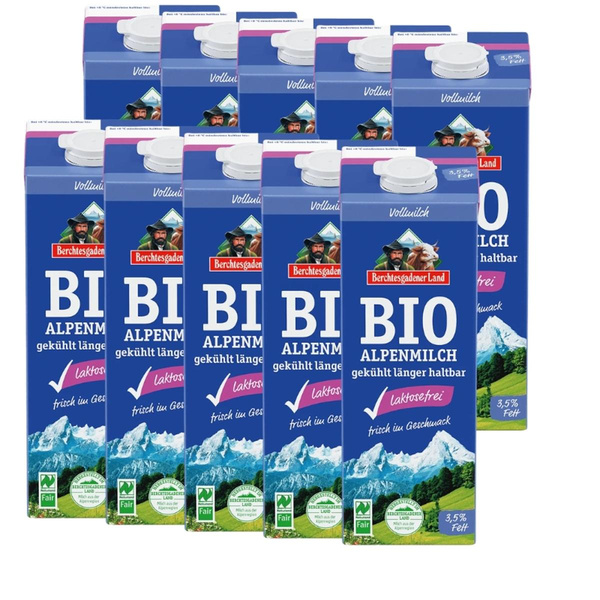 Produktfoto zu Milch  laktosefr. 10er Tetra länger haltbar