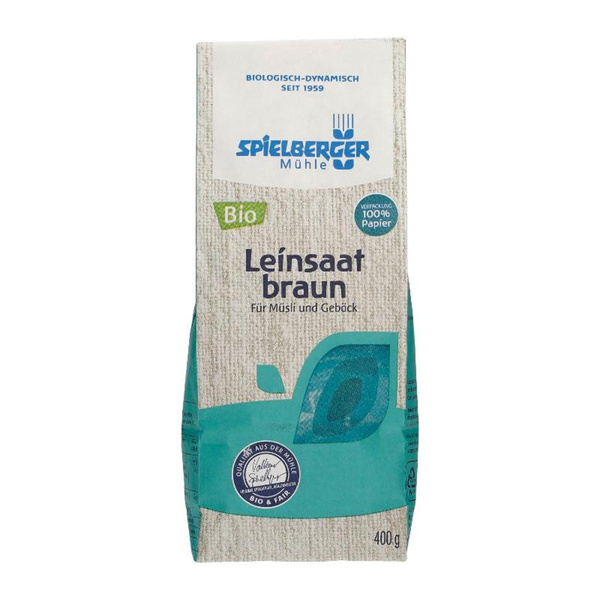 Produktfoto zu Braune Leinsaat 400g