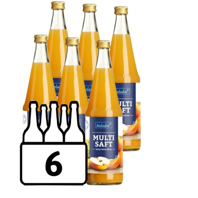Produktfoto zu MULTISAFT, gelb 6 x 0,7 l