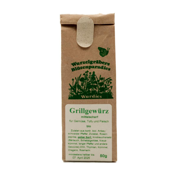 Produktfoto zu Grillgewürz, mittelscharf 50g